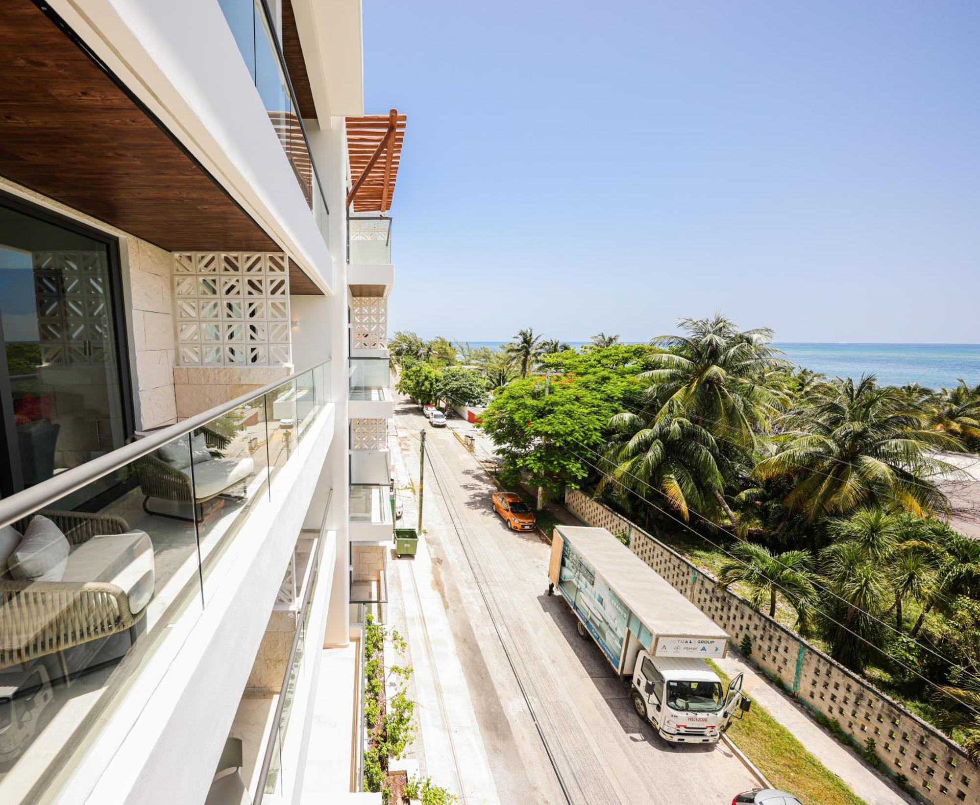 Porto Blu Apartman Puerto Morelos Kültér fotó